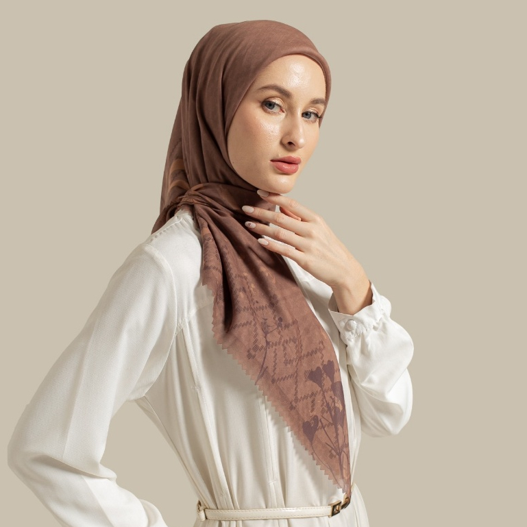 Wulang Narawangsa Hijab Segi Empat Musi Series Kerudung Segi Empat Hijab Motif Segi Empat Hijab Voal Premium