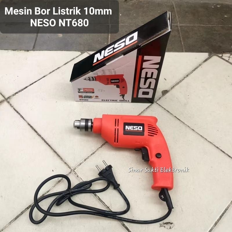 Jual Mesin Bor Listrik Impact Drill Electric Drill 10mm Bor Tangan