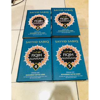 ( PROMO BUKU MURAH ORIGINAL ) BUKU AGAMA ISLAM / BACAAN ISLAM / FIQIH SUNNAH / HARD COVER / SAYYID SABIQ