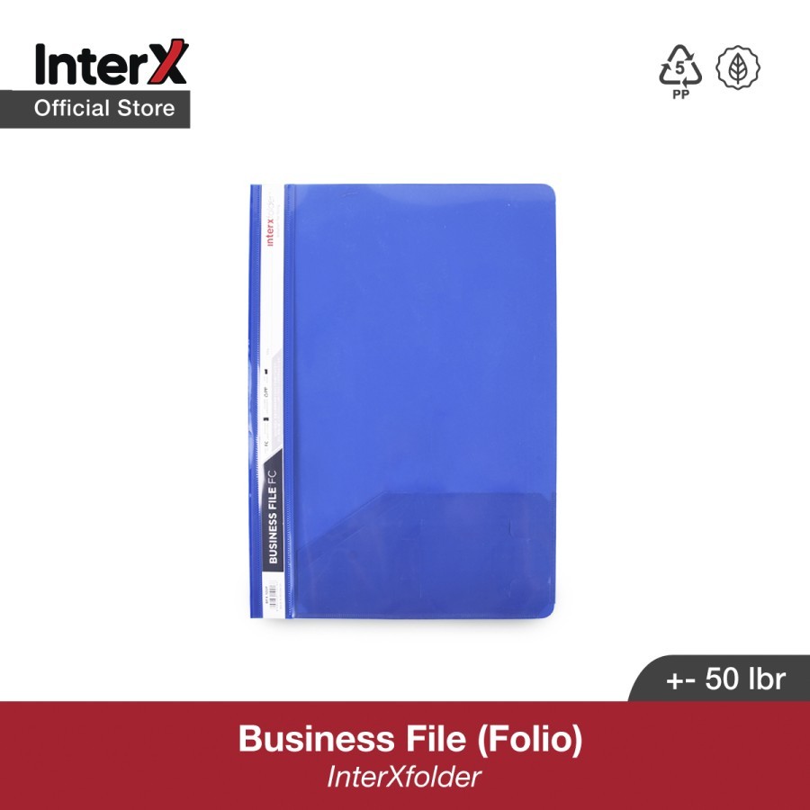 Jual InterX Business File FC F4 Folio Original (12 LEMBAR) / Map ...
