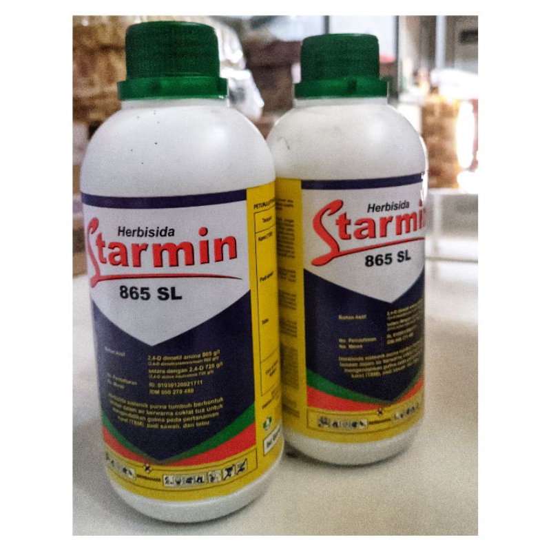 Jual Starmin 865SL 400ml Herbisida Selektif Pembasmi Rumput Tanaman ...