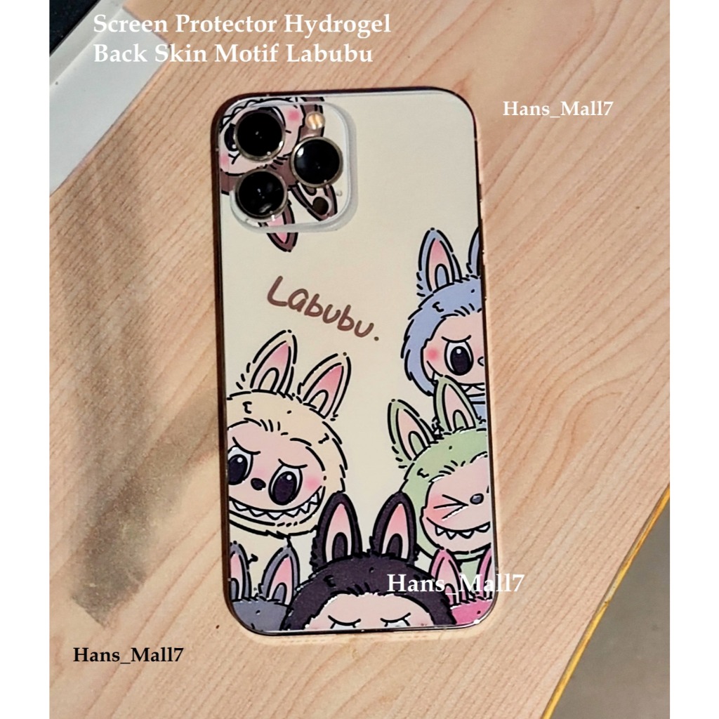 Jual Hans- New's!! Hydrogel Back Skin "Motif LABUBU" VIVO V29E 5G V29 ...