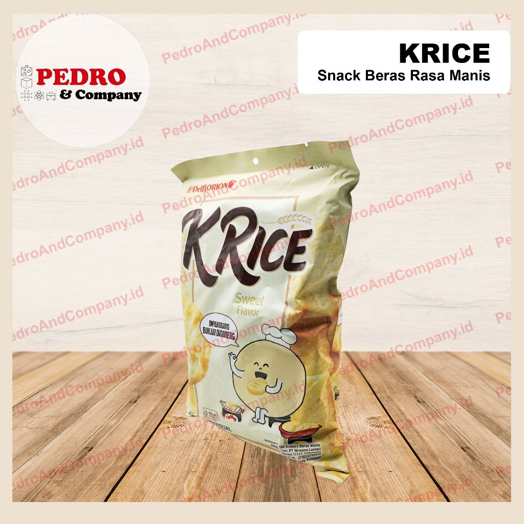 Jual KRice snack beras rasa manis SWEET flavor 151 gram isi 14 pack ...