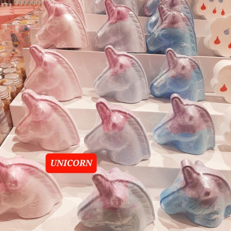 Jual bath bomb unicorn busa mandi anak rainbow bath bomb star bath bomb ...