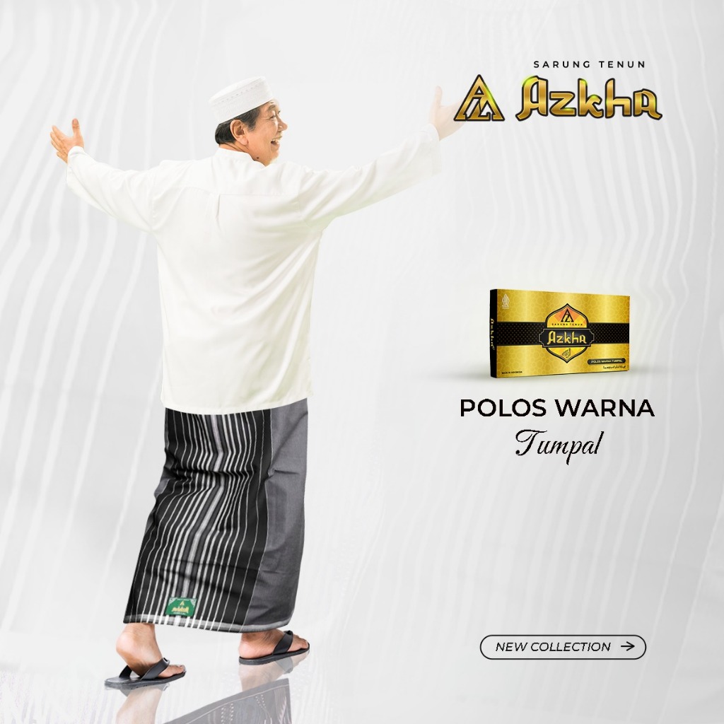 Jual Sarung Tenun Azkha Polos Warna Tumpal (Sarung Dewasa) | Shopee ...