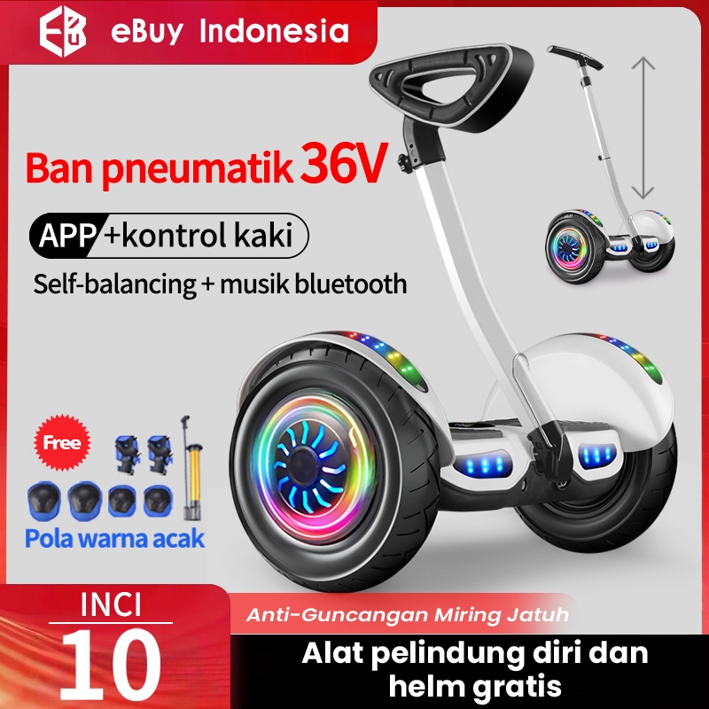 eBuy Segway 10 Inch Hoverboard Smart Balance Wheel with Bluetooth Speaker  Scooter Electric