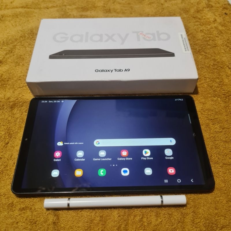 Jual Samsung Tab A9 4/64 LTE SM- X115 second normal siap pakai | Shopee ...