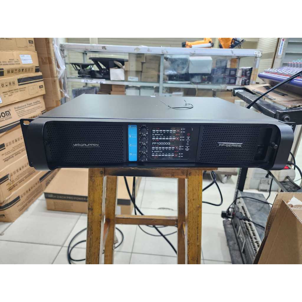 Jual (PETI KAYU) Ex Pasline - Power Amplifier Labgruppen FP10000 Q ...