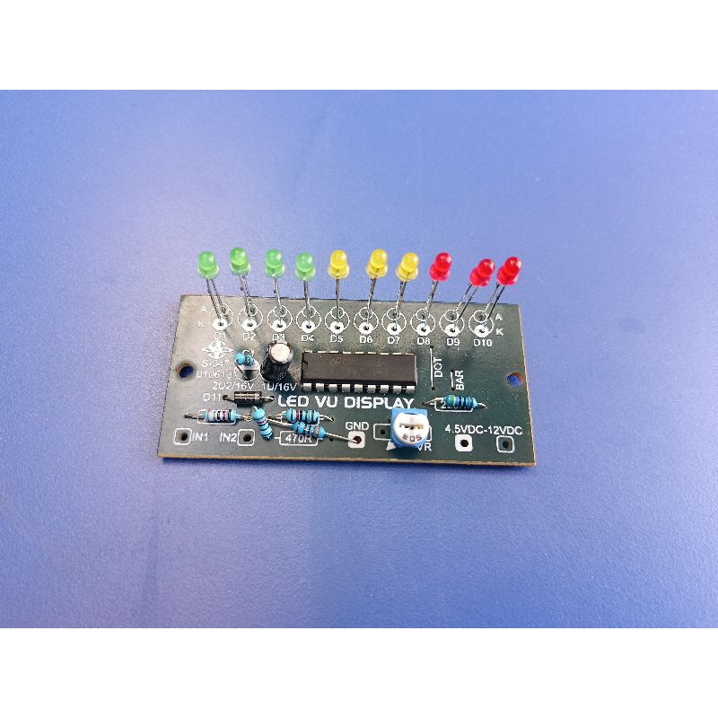 Jual Kit led vu display modif khusus untuk power Amplyfier | Shopee ...