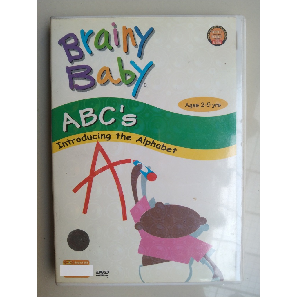 Jual Brainy Baby - ABC's Introducing The Alphabet (DVD) | Shopee Indonesia