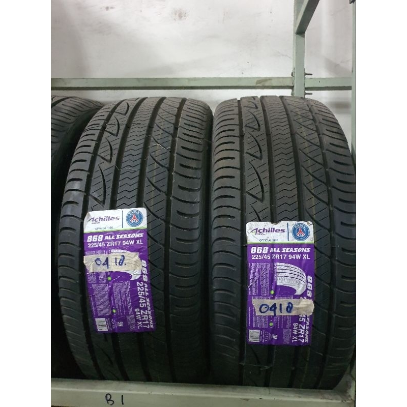 Jual CUCI GUDANG!! Ban Achilles 225/45/R17 All Seasons 868 (2017-2020 ...