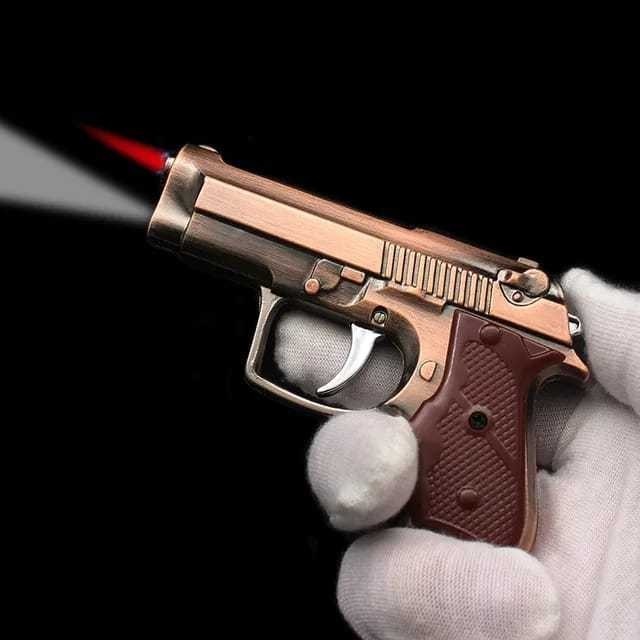 Jual Korek Api Model Pistol M9 Beretta Plus Senter Mancis Bara Isi ...