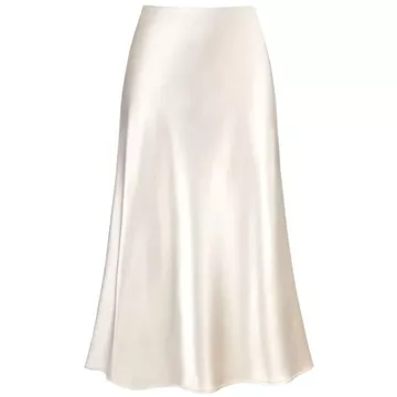 Luna Satin Silk Skirt Rok Wanita Satin Korean Maxi Skirt Rok Panjang Satin Rok Korean Style Rok
