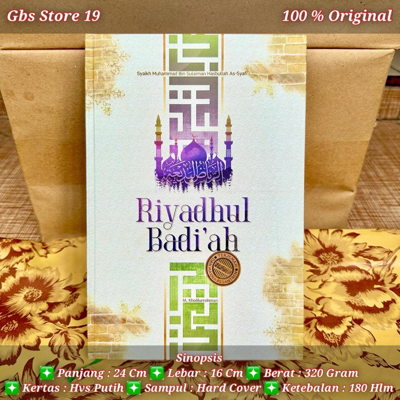 Jual Terjemah Riyadhul Riyadul Badiah Badi’ah Lengkap Dengan Makna ...