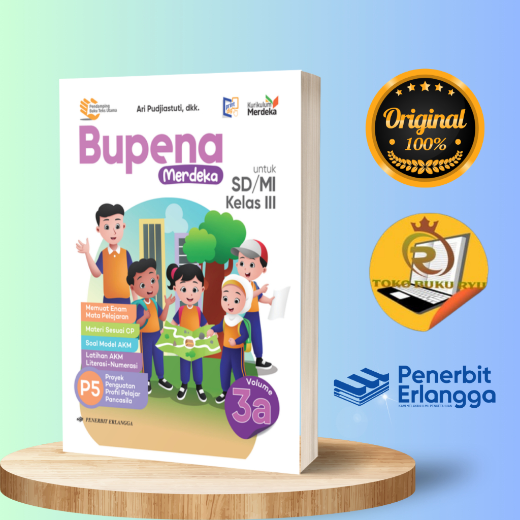 Jual Buku Soal Bupena Merdeka 3a 3b 3c 3d Kelas 3 SD Erlangga | Shopee ...