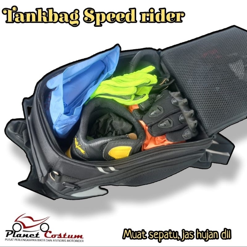 Jual PCTL9 SPEED RIDER tas tangki tankbag motor tanpa magnet untuk ...