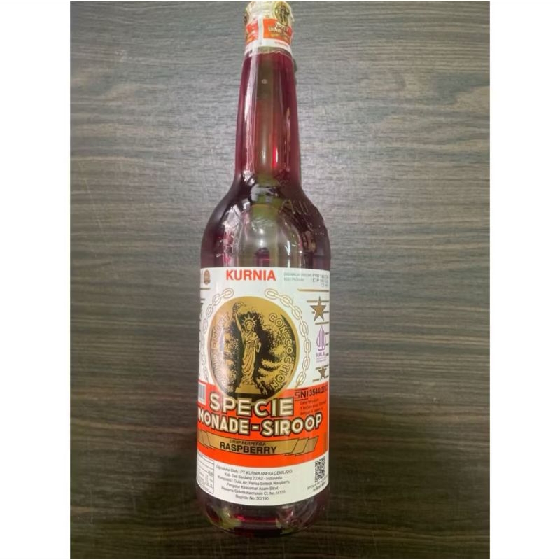 Jual sirup kurnia | sirup rasa raspberry kemasan botol 600ml | Shopee ...