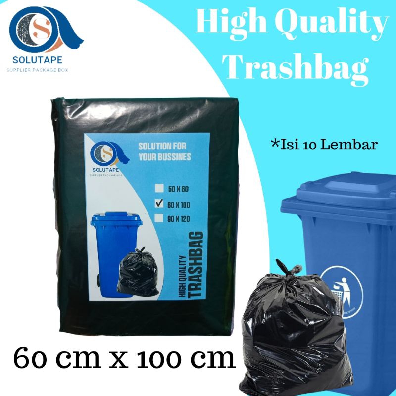Jual Trashbag Solutape Ukuran 60x100 Plastik HD Berkualitas Kuat dan ...