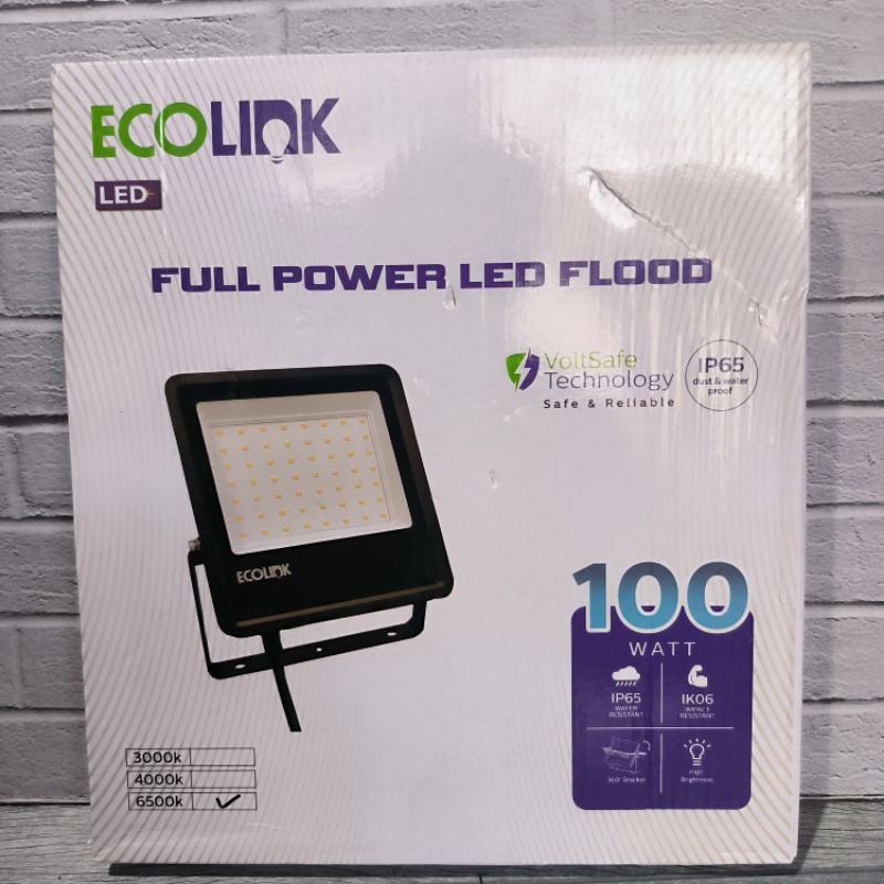 Jual Ecolink Lampu Led Flood Light Sorot Tembak Outdoor W Watt