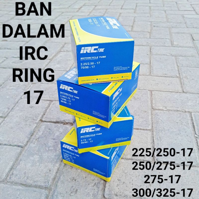 Jual BAN DALAM IRC TIRE (RING 17) 225/250-17 || 250/275-17 || 275-17 ...