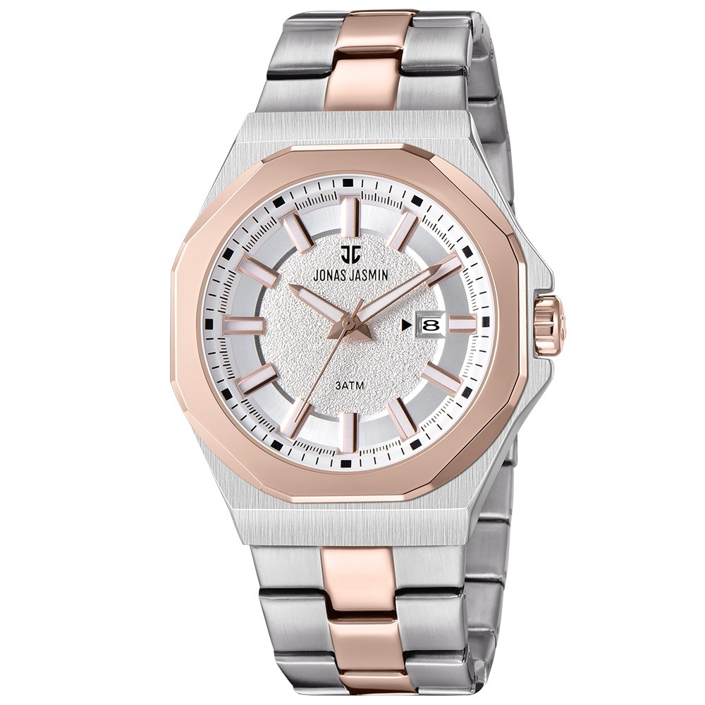 Jual jam tangan pria jonas jasmin jj 5382 m original analog date
