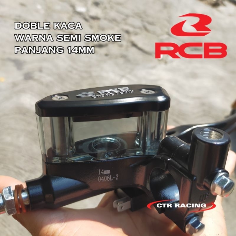Jual master rem original RCB racing E2 tabung oval 1set breake pump ...