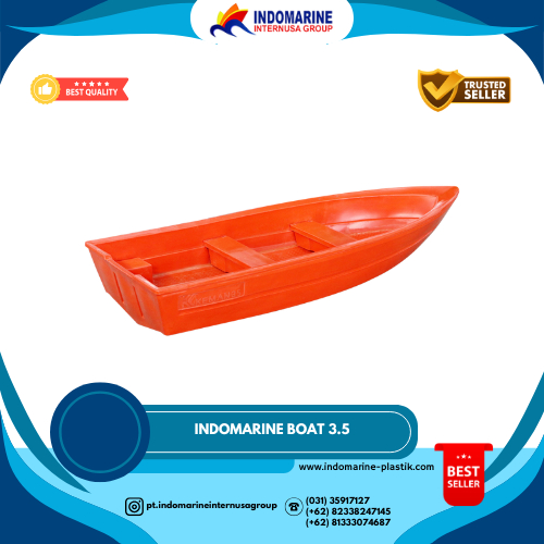 Jual INDOMARINE BOAT 3.5 (Perahu rescue , Perahu plastik , rescue boat ...