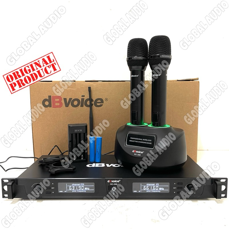Jual Mic Wireless dB Voice RC 288 Original 2bh Microphone dbvoice RC ...
