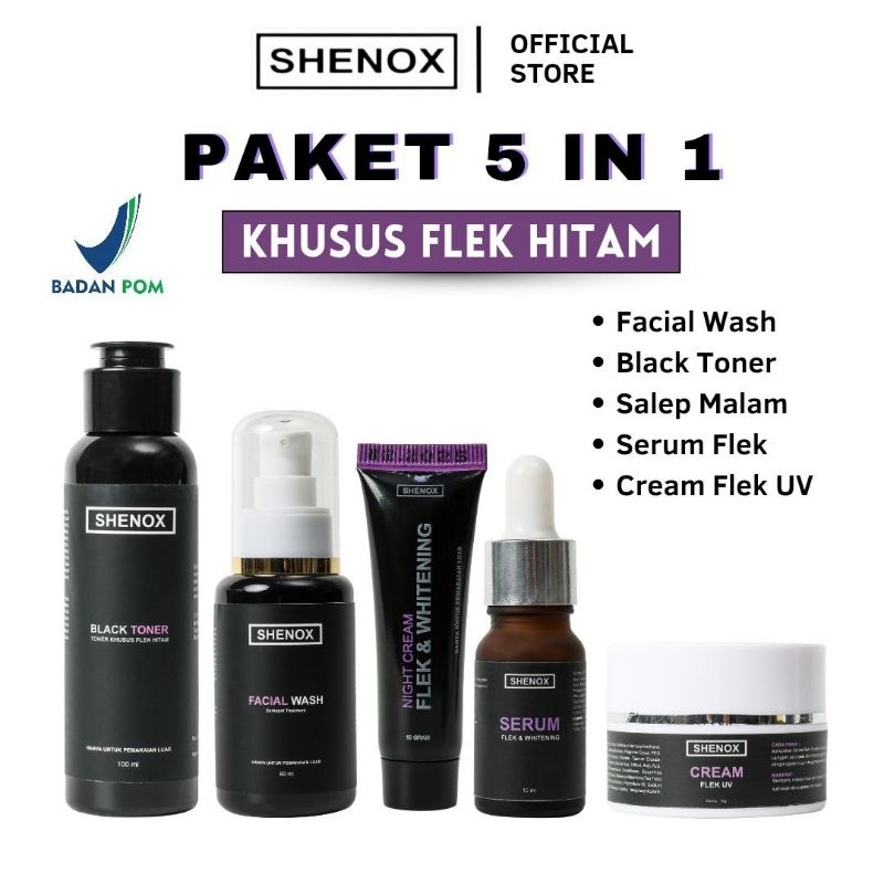 Jual Shenox Skincare Flek Hitam In Bekas Jerawat Dan Melasma Dark