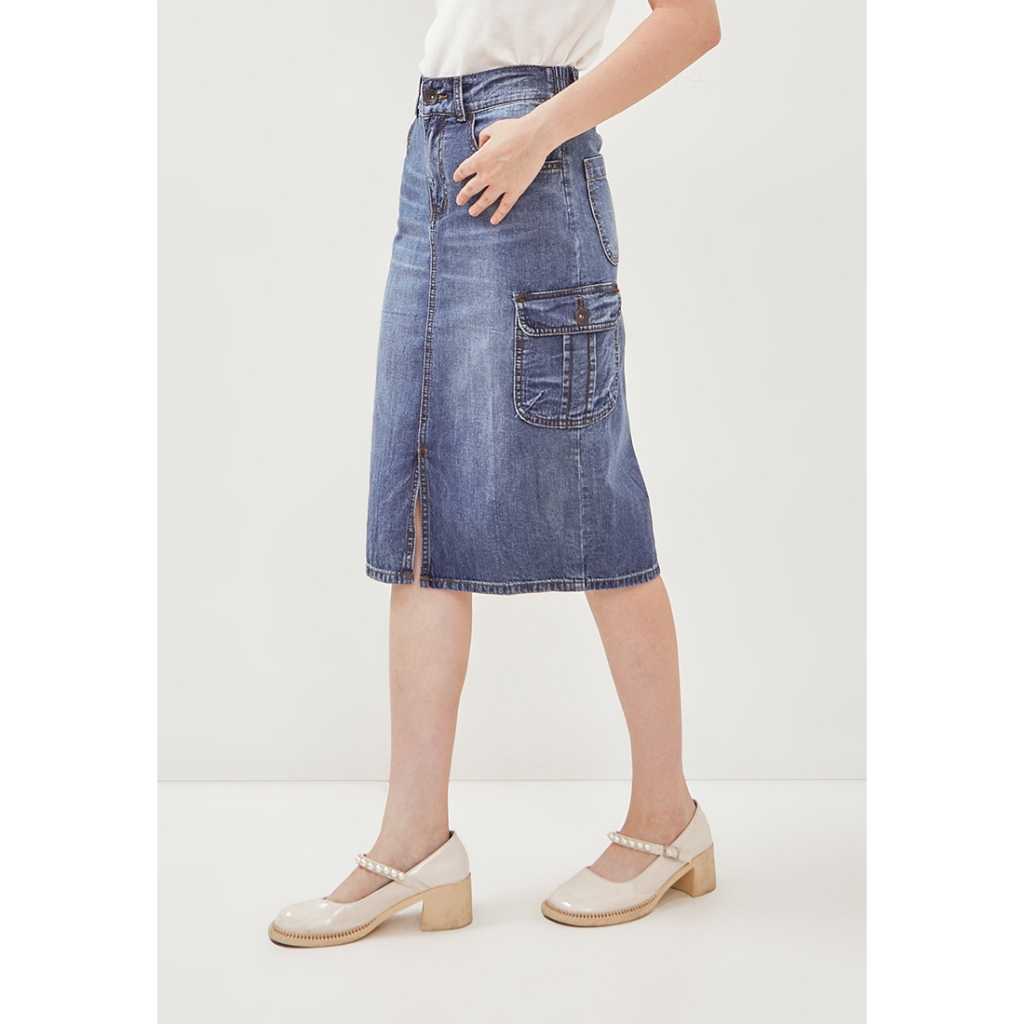 Jual AKO Rok Span Cargo Denim | 12-0071 | Shopee Indonesia