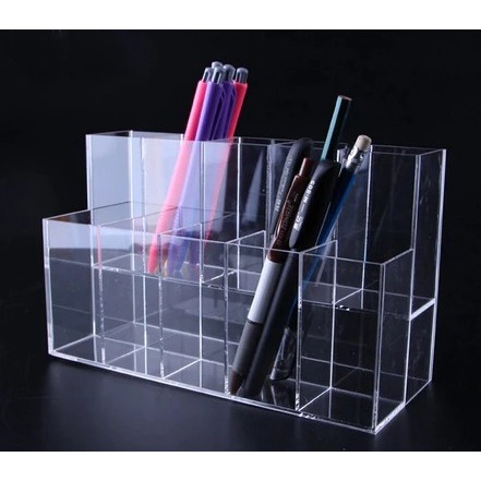 Jual organizer pulpen Akrilik Rak Pensil Acrylic Display Stand Holder ...