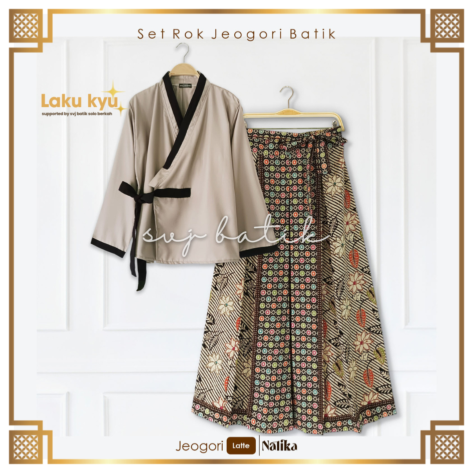 Model hanbok batik sale
