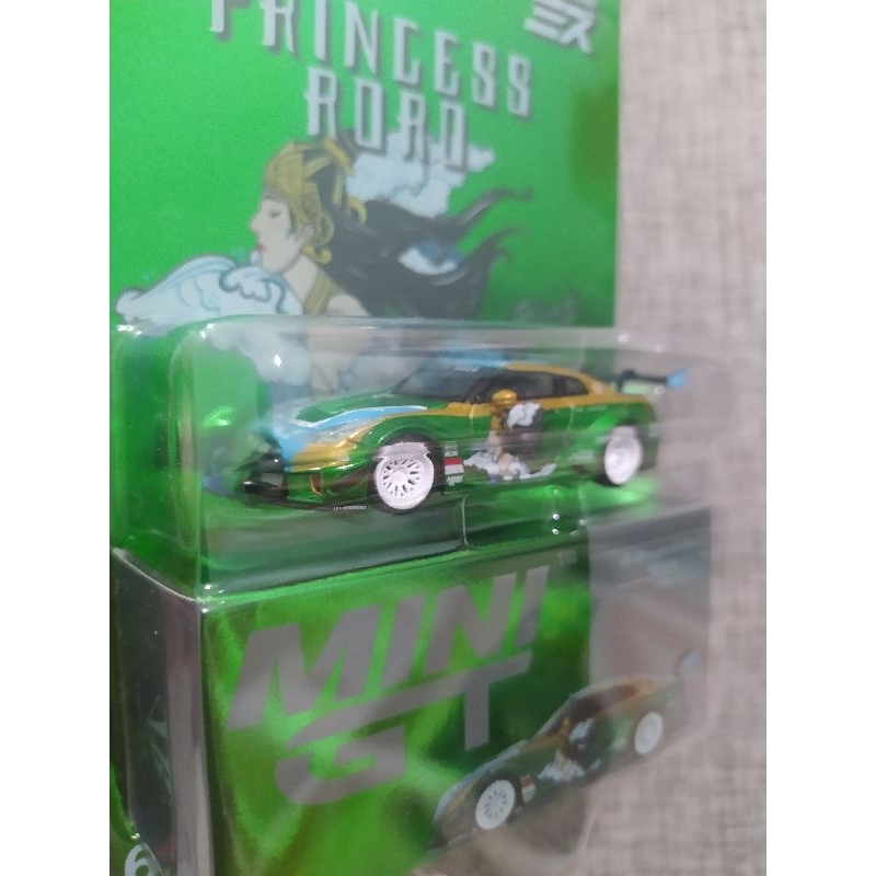 Jual MiniGT Nissan GTR R35 LBWK Princess Roro MiniGT x Mizu Diecast ...