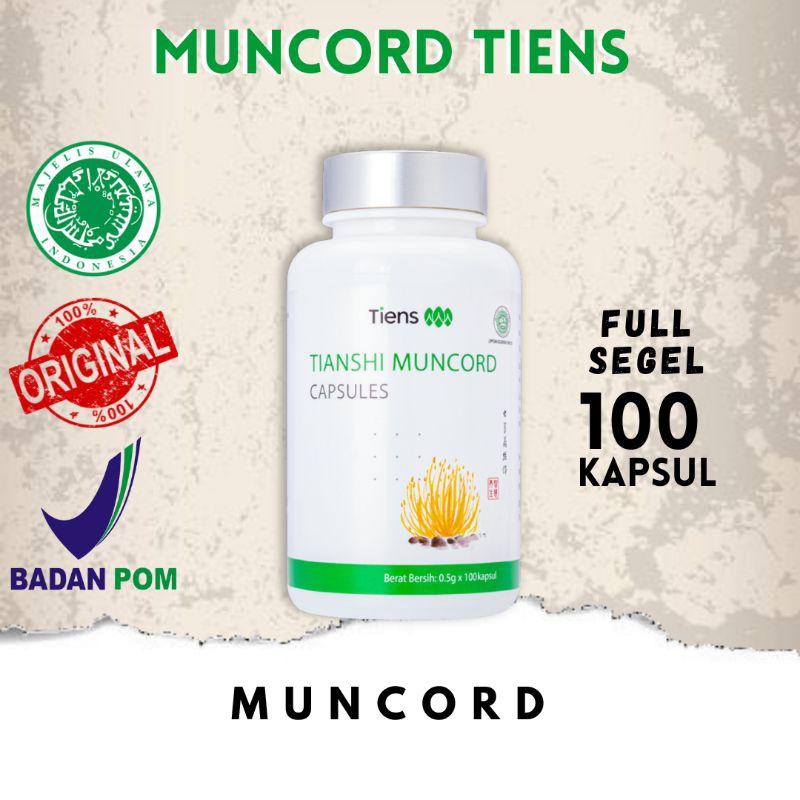 Jual MUNCORD TIENS / ORIGINAL TIANSHI / SUPLEMEN TIENS / AMPUH DAN ...