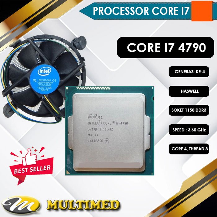 Jual Processor Intel Core i7 4770 / Core i7 4790 Haswell Gen 4 Untuk ...