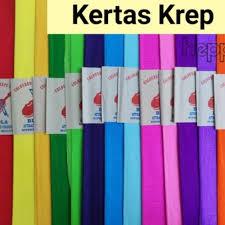 Jual KERTAS KREP LEMBARAN CRAFT | Shopee Indonesia