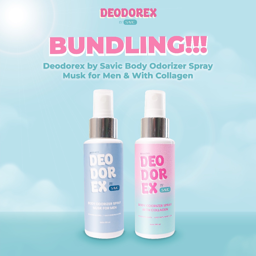 Jual Savic Deodorex Collagen dan Musk Bundling - Body Odorizer ...