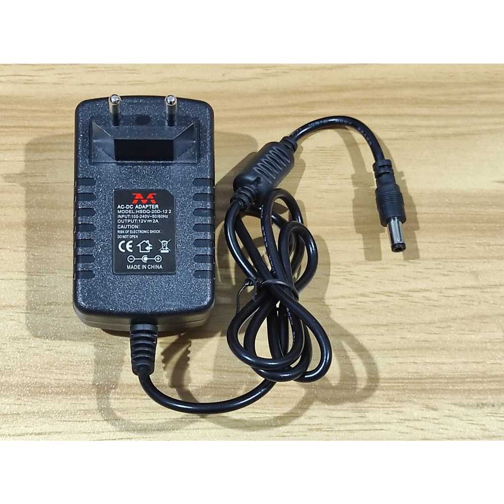 Jual Adaptor 12V 2A Murni Merk M Adaptor DVR Adaptor Pompa | Shopee ...