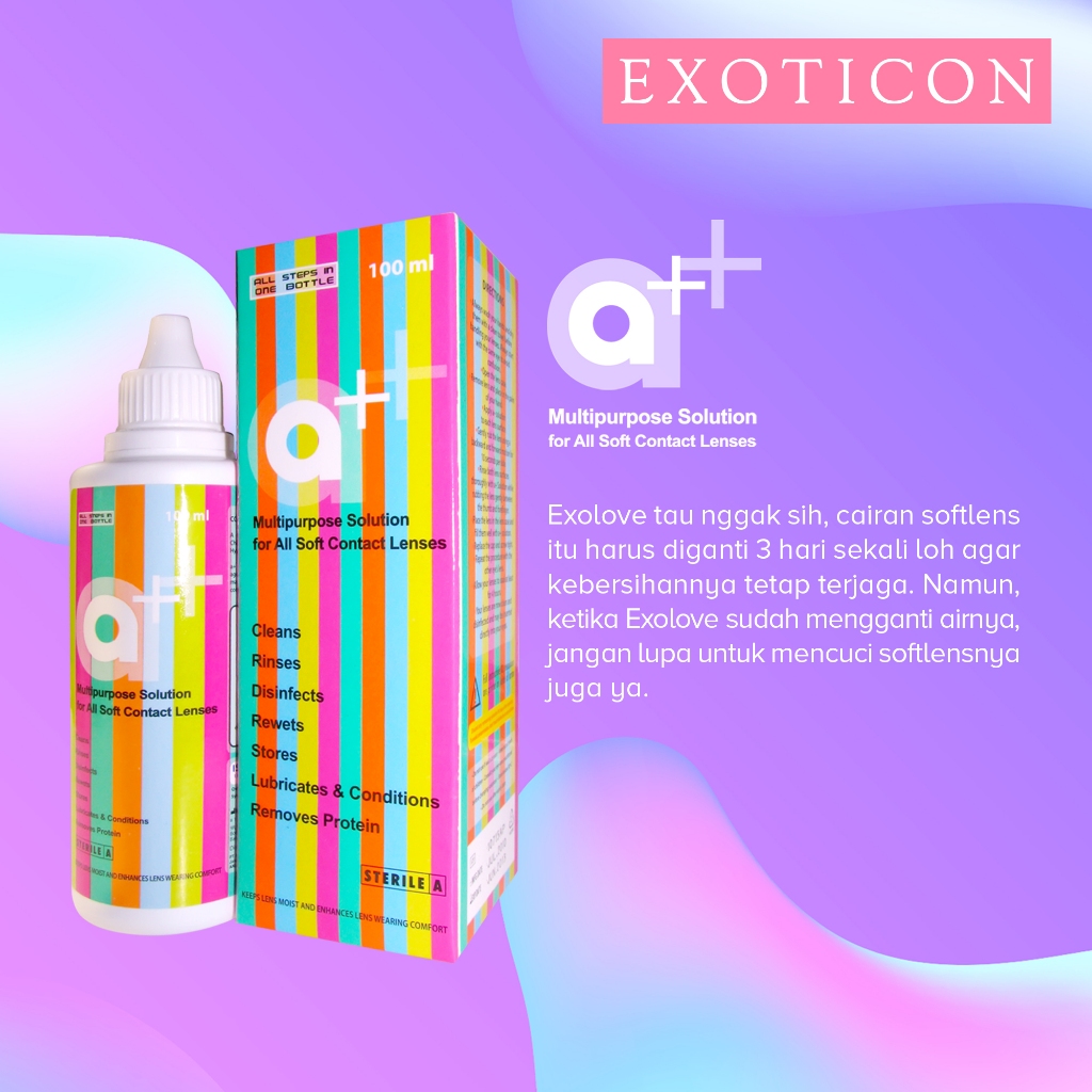Jual EXOTICON - A+ Multipurpose Solution 100Ml | Shopee Indonesia