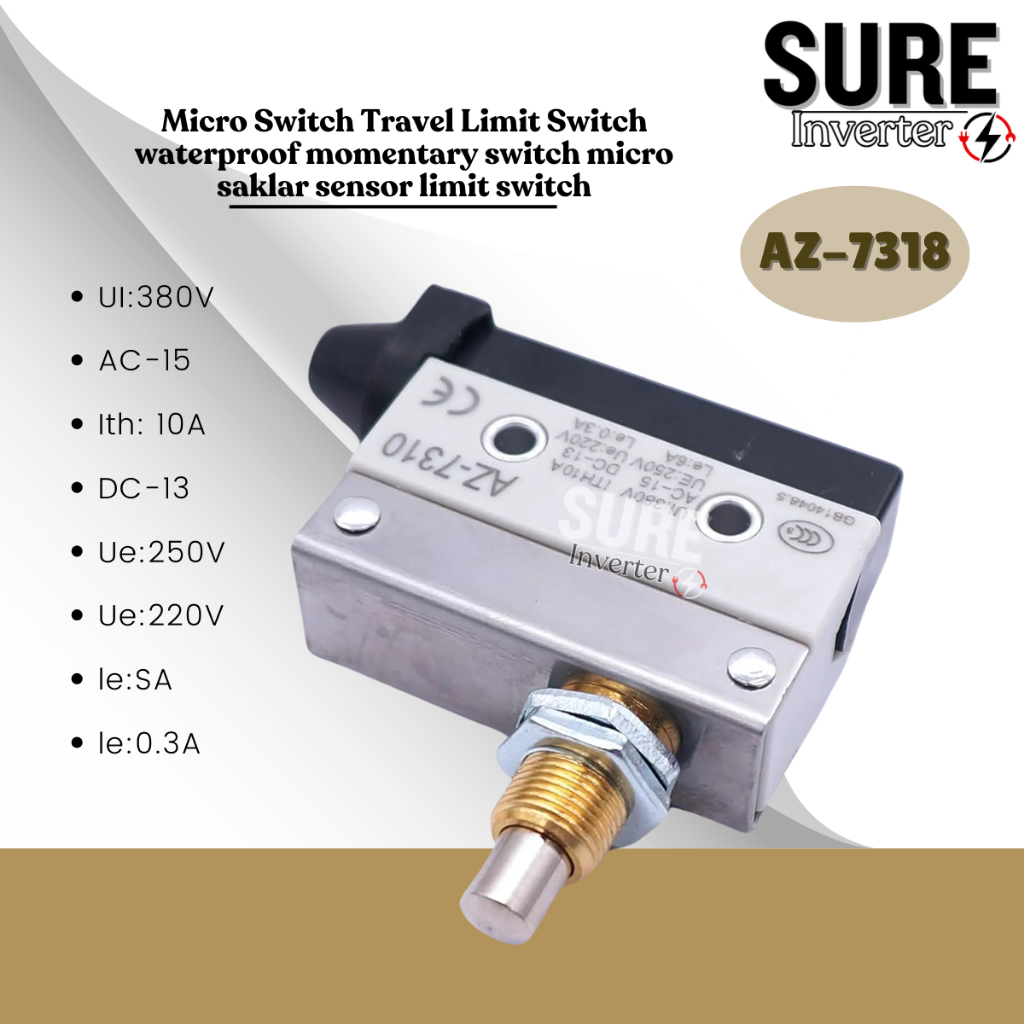 Jual Micro Switch Travel Limit Switch micro saklar sensor limit switch ...