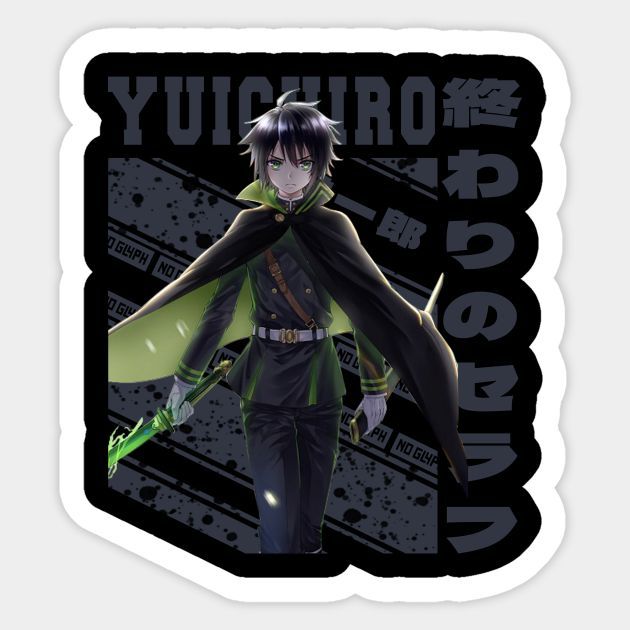 Jual STIKER YUICHIRO HYAKUYA | Shopee Indonesia