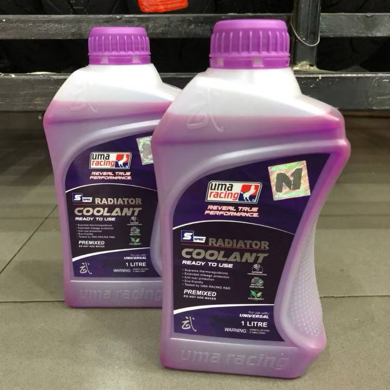 Jual AIR RADIATOR COOLANT UMA RACING 1 LITER - ORIGINAL | Shopee Indonesia