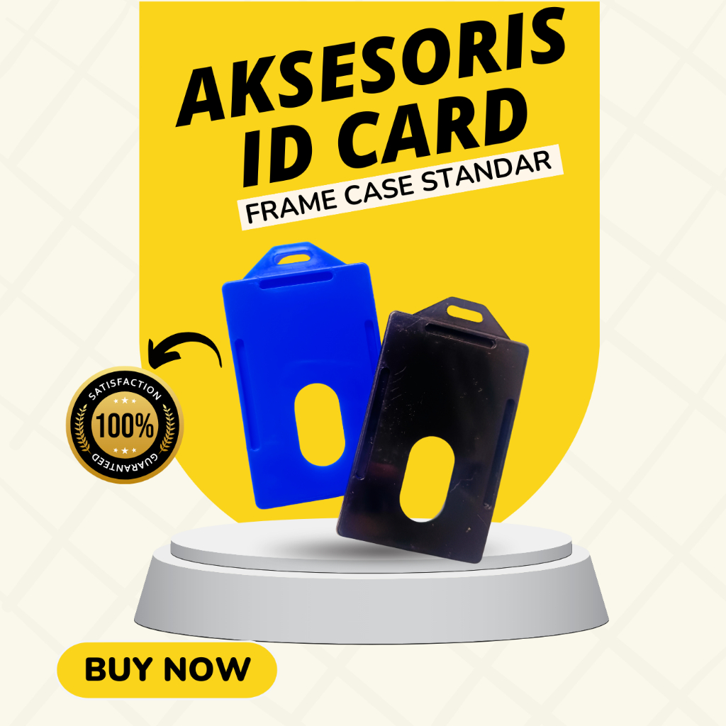 Jual Frame Case ID Card Standar Keren & Tahan Lama, Cocok untuk KTP dan ...