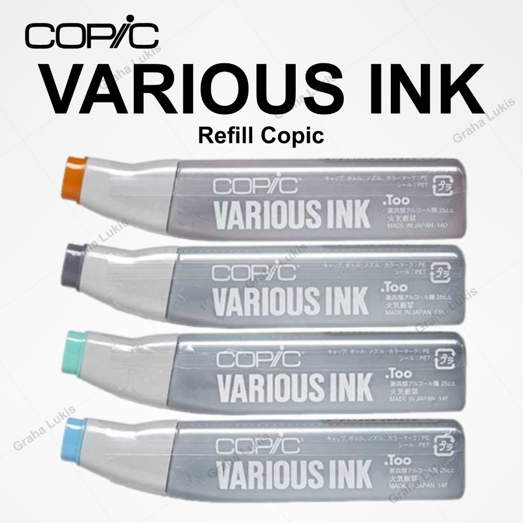 Jual COPIC VARIOUS INK - REFILL COPIC | Shopee Indonesia