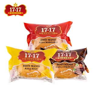 17 17 Bakery Roti Manis Rasa Lembut Roti Halal Isi Margarin Coklat Nanas Keju