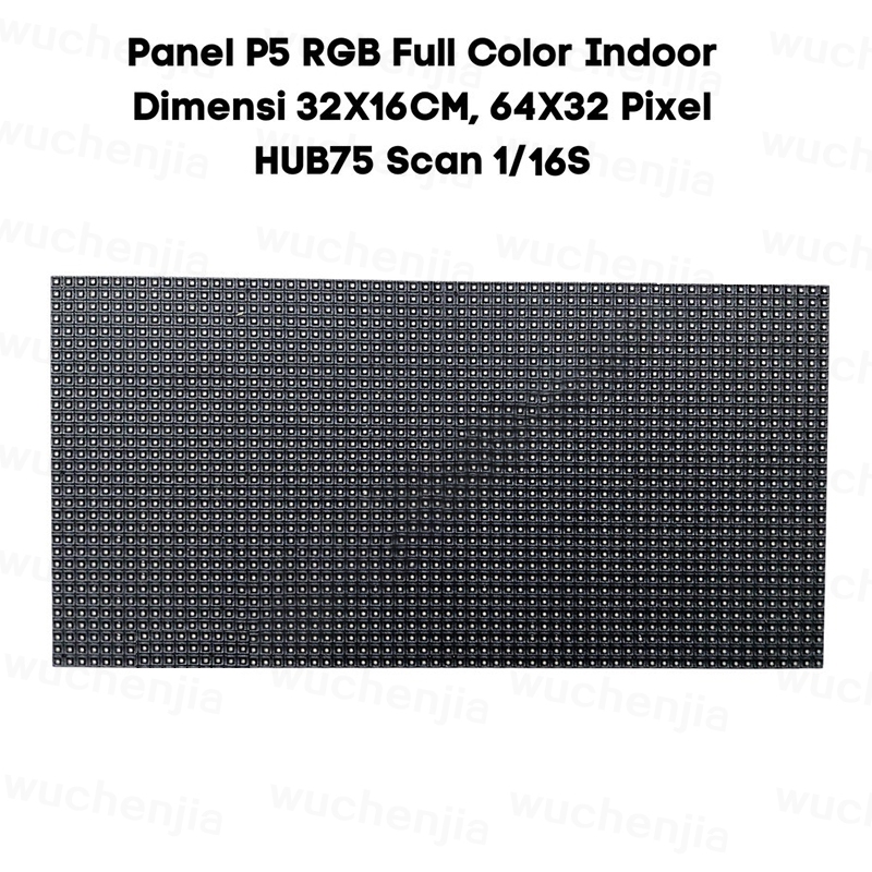 Jual Panel Module Model LED P5 RGB INDOOR FULL COLOR SMD Running Text ...