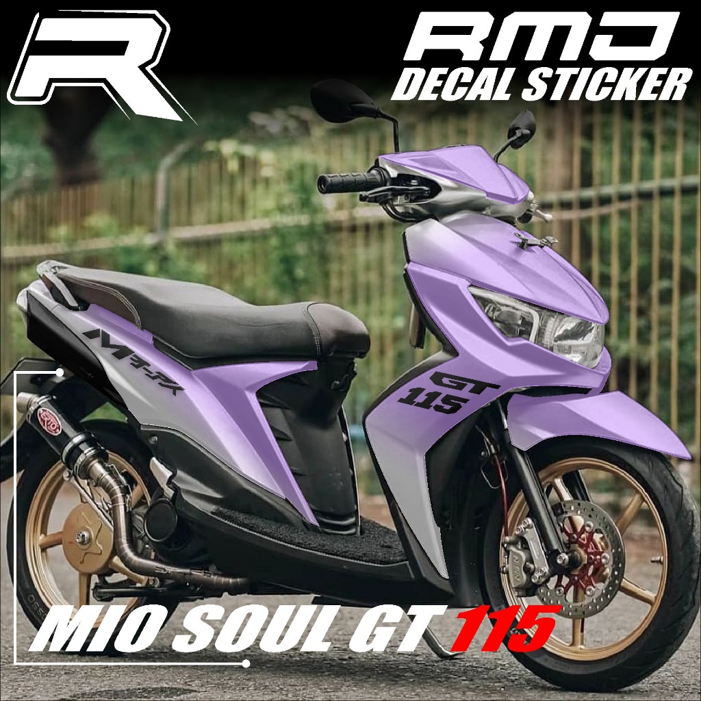 Jual Decal Sticker Motor MIO SOUL GT 115 Full Body 2012 2013 2014 2015 ...