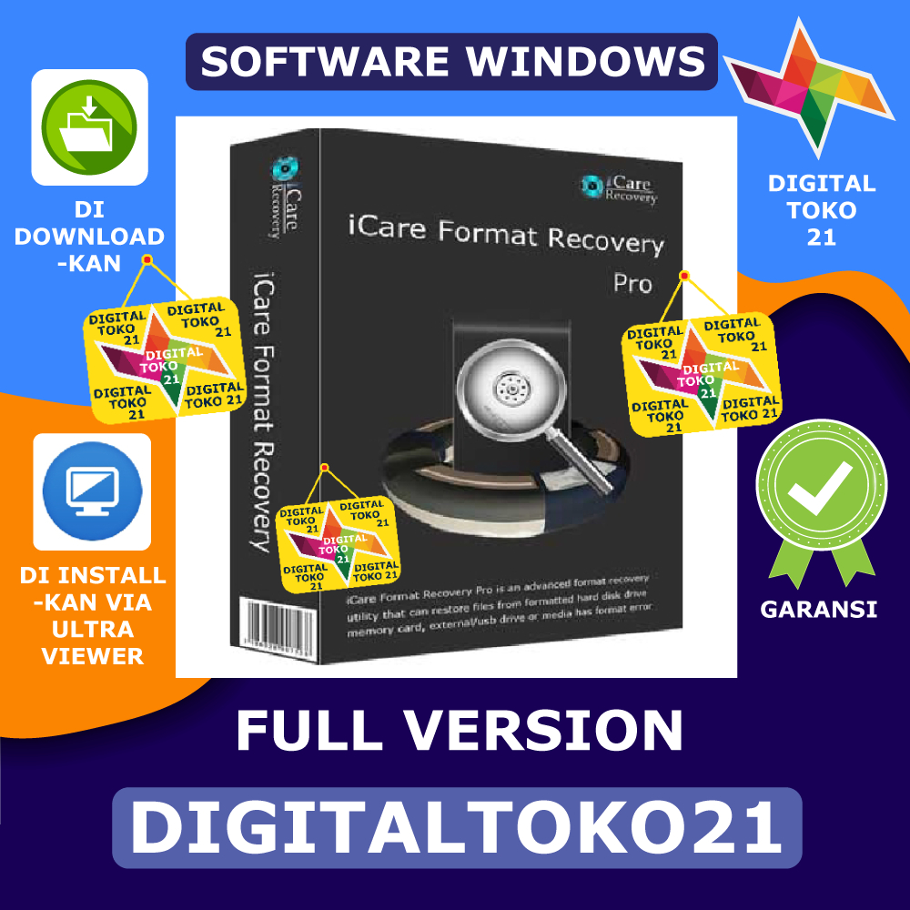 Jual [Diinstallkan] iCare Data Recovery Pro 9.0.0.9 Full Version ...