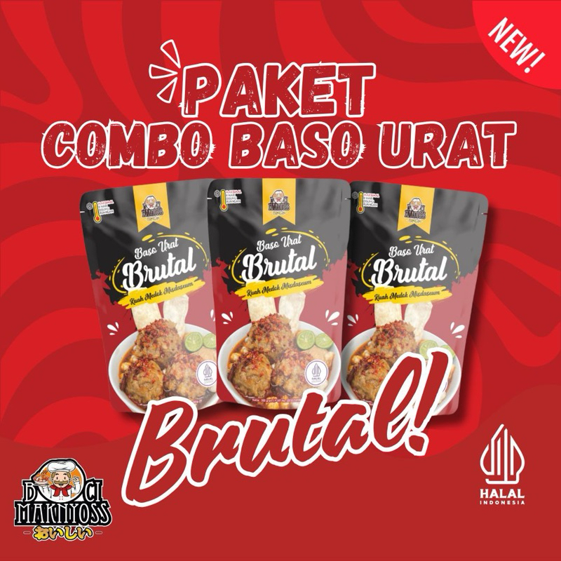 Jual COMBO BASO URAT BRUTAL KUAH MEDOK MISDASEUM BY BOCI MAKNYOSS ...
