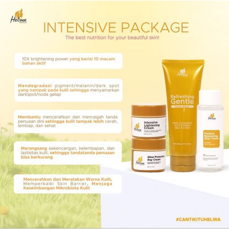 Jual PAKET INTENSIVE PACKAGE HELWA | Shopee Indonesia